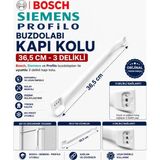 Öz Beyaz Eşya Bosch - Sıemens - Profilo - Buzdolabı Kapı Kolu - Uzun Tip - Üç Delik -36,5 cm