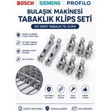 Öz Beyaz Eşya Bosch - Sıemens - Profilo Uyumlu Üst Sepet Tel Tutucu Klips Takımı