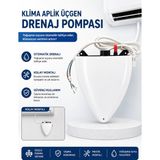 Öz Beyaz Eşya Daıkın Klima Aplik Üçgen Drenaj Pompası