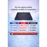 ÖZ BEYAZ EŞYA K 2384 Tg Tost Makinesi Plate Plaka Izgara Pişirme Yüzeyi 9197061064