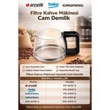 Öz Beyaz Eşya Km - 6310 S Filtre Kahve Makinesi Cam Demlik