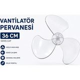 Öz Beyaz Eşya KTF-285 - ARK294 - RBA03 Uyumlu Vantilatör Pervanesi 36 cm