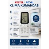 Öz Beyaz Eşya Regal Klima Kumandası