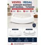 Öz Beyaz Eşya Vestel - Çamaşır Makinesi Kapı Açma Tutamağı Yedek Parça