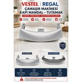 Öz Beyaz Eşya Vestel - Regal Çamaşır Makinesi Kapı Açma Tutamağı Yedek Parça 42038138