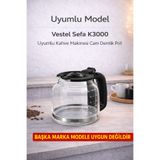 ÖZ BEYAZ EŞYA VESTEL - SEFA Filtre Kahve Makinesi Cam Demlik Sürahisi