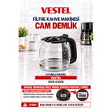 ÖZ BEYAZ EŞYA VESTEL - SEFA Filtre Kahve Makinesi Cam Demlik Sürahisi