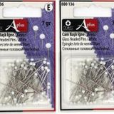 Öz-El 2'Li Cam Başlı Beyaz Toplu İğne 60 Adet 14 Gr 800 136