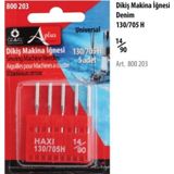 Öz-El Dikiş Makinası İğnesi, Denim İğnesi, No 14/90 5 Adet 800 203