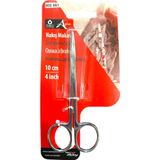 Öz-El Düz Uçlu Nakış Makası,Paslanmaz Çelik Makas, Çok Amaçlı Makas 10 Cm 4 Inch 900 661