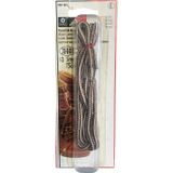 Öz-El Kahverengi Ve Bej 5 Mm 75 Cm Yuvarlak Ayakkabı Bağı, Bir Çift Ayakkabı Bağcığı, Bot Bağcığı 990 101