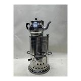 ÖZ-EL metal 5 LİTRE TEKLİ SEMAVER + DEMLİK HEDİYELİ