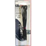 Öz-El Siyah 3 Mm 60 Cm Yuvarlak Ayakkabı Bağı, Bir Çift Ayakkabı Bağcığı 990 070