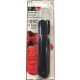 Öz-El Siyah 8 Mm 75 Cm Yuvarlak Ayakkabı Bağı, Bir Çift Ayakkabı Bağcığı, Bot Bağcığı 990 160