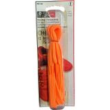 Öz-El Turuncu Fosfor Rengi 8 Mm 110 Cm Yuvarlak Ayakkabı Bağı, Bir Çift Ayakkabı Bağcığı, 990 184