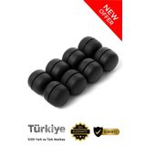 öz ergül 8'li Eşarp Mıknatısı Şal Mıknatısı Metal Kaplama Scarf Magnet Hijab Pins Brooch Broş Hijab Magnet