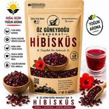 ÖZ GÜNEYDOĞU BAHARAT Hibisküs (Nar Çiçeği) 60 Gr | %100 Doğal, Taze ve Katkısız (Renk Verici, Ekşi Aromalı Bitki Çayı)