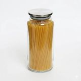 Öz-Home Öz Home Cam Kavanoz Vakumlu Metal Kapak 1300 ml - Şeffaf - Natürel