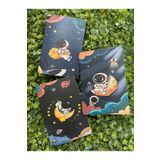 ÖZ KIRTASİYE 3'LÜ ASTRONOT DEFTER ÇİZGİSİZ 10X15 hediyelik defter seti 32 yaprak