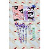 ÖZ KIRTASİYE Kuromi 0.7 Uçlu Kalem Seti (2defter+4kalem+2uç) Kırtasiye Seti
