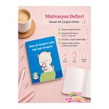 ÖZ KIRTASİYE Napim Herşeyin En Iyisine Layık Oturuyorum Çizgisiz Hediyelik Defter