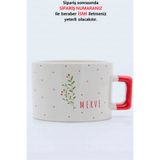 Öz Kupa Kokina Çiçeği Kişiye Özel Minimalist İsimli Lüks Nescafe Fincanı