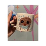Öz Kupa Sad Üzgün Hamster Meslek Dişçi Diş Doktoru Kupa Bardak Fincan