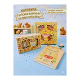 ÖZ OFİS Capybara Sticker Seti Defter Ve Etiket 3'lü Set - Bullet Journal , Ajanda , Laptop Sitcker - Özel Hediyelik Set