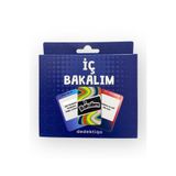 ÖZ OFİS Moodunu Bul İç Bakalım 56 Kart Eğlence Yılbaşı Parti Dedektif Sevgili- Çift Oyunları Kart Oyunu