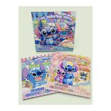 ÖZ OFİS Stitch Stickerlı Boyama Kitabı - Kalın Kuşe Kağıt - Canlı Renkler Stitch Sticker