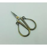 Ozan Tuhafiye Bronz Vintage Kuğu Şekilli Dikiş Nakış Makası 12 x 7,5 cm Çok Amaçlı
