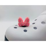 Ozan Tuhafiye Crocs 3D Jibbitz Terlik Süsü 3 Boyutlu JBB0653-657 - Pembe