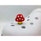 Ozan Tuhafiye Crocs 3D Jibbitz Terlik Süsü 3 Boyutlu JBB0696 - Kırmızı - Yeşil