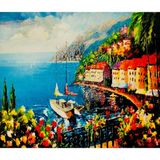 Ozan Tuhafiye Hı Stone 5d Elmas Boncuk Taş Işleme Mozaik Goblen Kit 50X40CM GC80291