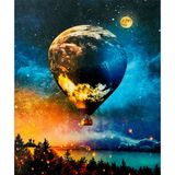 Ozan Tuhafiye Hı Stone 5d Elmas Boncuk Taş Işleme Mozaik Goblen Kit 50X40CM GC84287