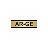 Özarslan Dizayn Ar-ge 10x20 cm Altın Renk Metal Yönlendirme Levhası