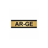 Özarslan Dizayn Ar-ge 5x20 cm Altın Renk Metal Yönlendirme Levhası