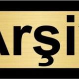 Özarslan Dizayn Arşiv 5x20 cm Altın Renk Metal Yönlendirme Levhası