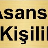 Özarslan Dizayn Asansör 6 Kişiliktir 10x20 cm Altın Renk Metal Yönlendirme Levhası