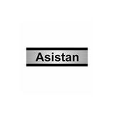 Özarslan Dizayn Asistan 7x20 cm Gümüş Renk Metal Yönlendirme Levhası