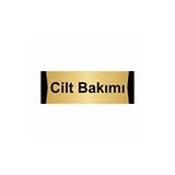 Özarslan Dizayn Cilt Bakımı 10x20 cm Altın Renk Metal Yönlendirme Levhası