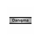 Özarslan Dizayn Danışma 5x20 cm Gümüş Renk Metal Yönlendirme Levhası