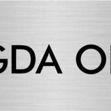 Özarslan Dizayn Departman Kapı İsimliği Ağda Odası 7x20 cm Gümüş Renk Metal Yönlendirme Levhası