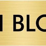 Özarslan Dizayn Departman Kapı İsimliği H Blok 10x20 cm Altın Renk Metal Yönlendirme Levhası