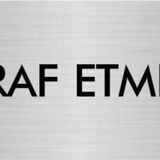 Özarslan Dizayn Departman Kapı İsimliği İsraf Emeyin 5x20 cm Gümüş Renk Metal Yönlendirme Levhası