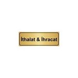 Özarslan Dizayn Departman Kapı İsimliği İthalat ve İhracat 10x20 cm Altın Renk Metal Yönlendirme Levhası