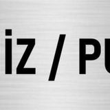 Özarslan Dizayn Departman Kapı İsimliği İtiniz / Push 10x20 cm Gümüş Renk Metal Yönlendirme Levhası