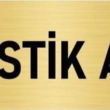 Özarslan Dizayn Departman Kapı İsimliği Plastik Atık 5x20 cm Altın Renk Metal Yönlendirme Levhası