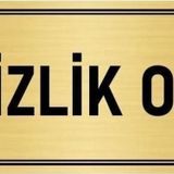 Özarslan Dizayn Departman Kapı İsimliği Temizlik Odası 10x20 cm Altın Renk Metal Yönlendirme Levhası