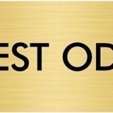 Özarslan Dizayn Departman Kapı İsimliği Test Odası 7x20 cm Altın Renk Metal Yönlendirme Levhası